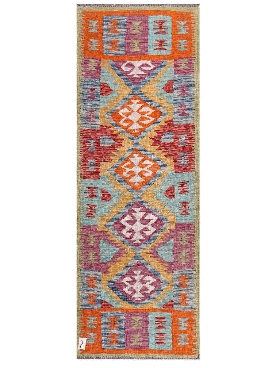 Maimana Kilim - 203 x 72 cm