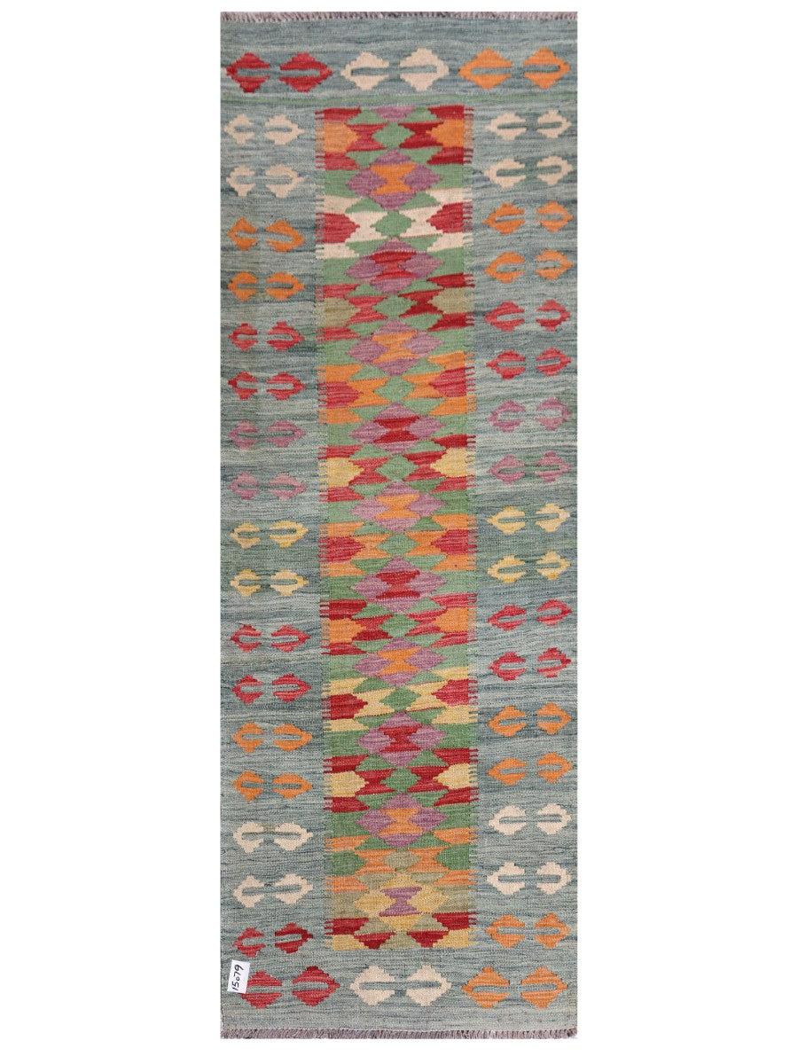 Maimana Kilim - 202 x 72 cm