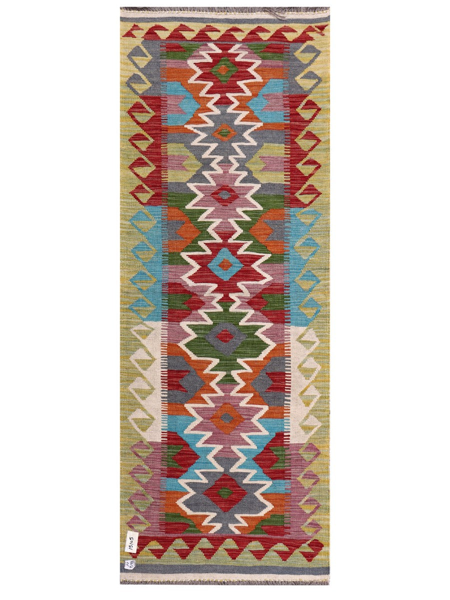 Maimana Kilim - 193 x 72 cm