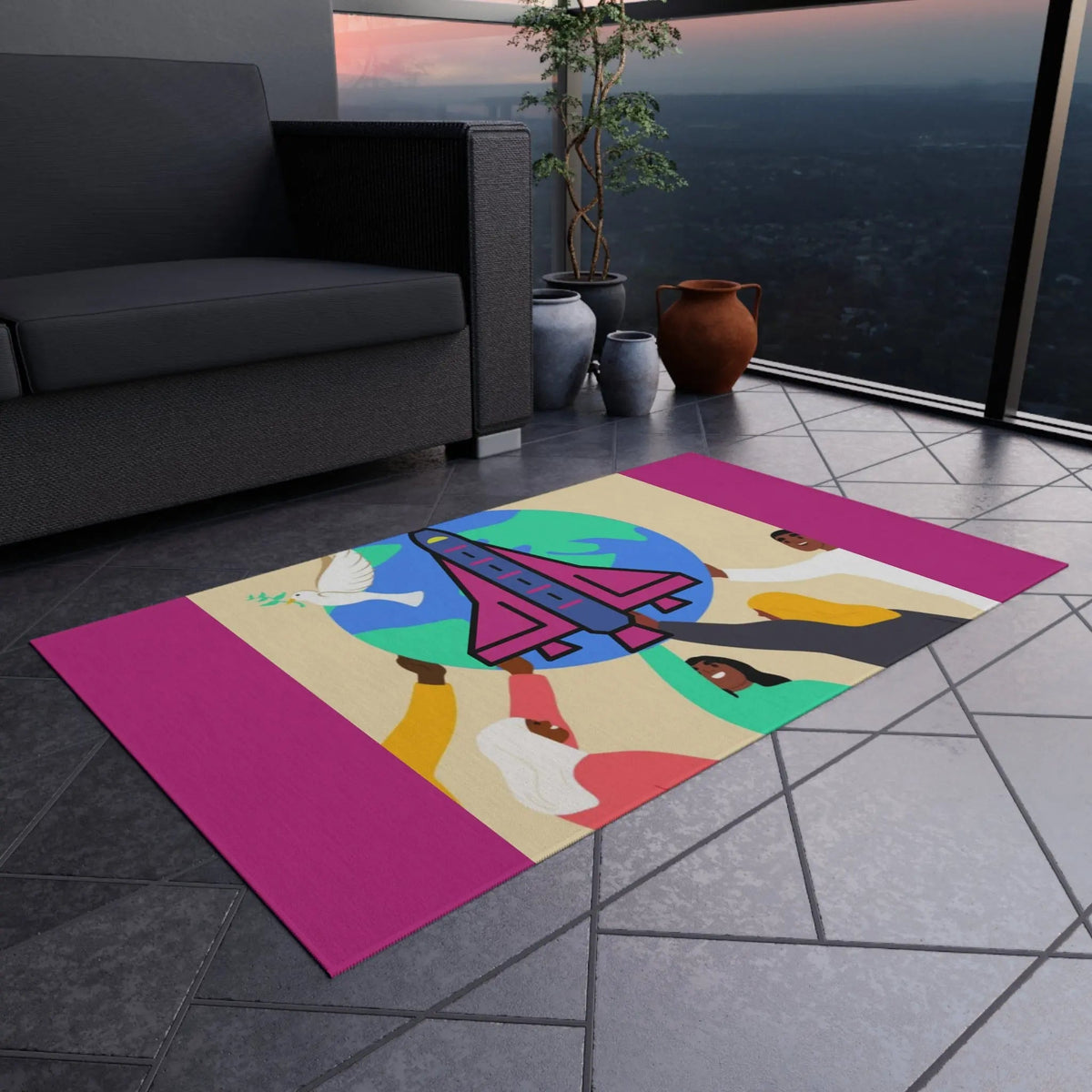 First Home Outdoor Rug