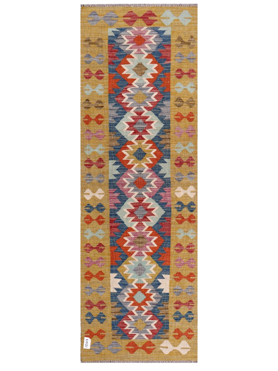 Maimana Kilim - 203 x 68 cm
