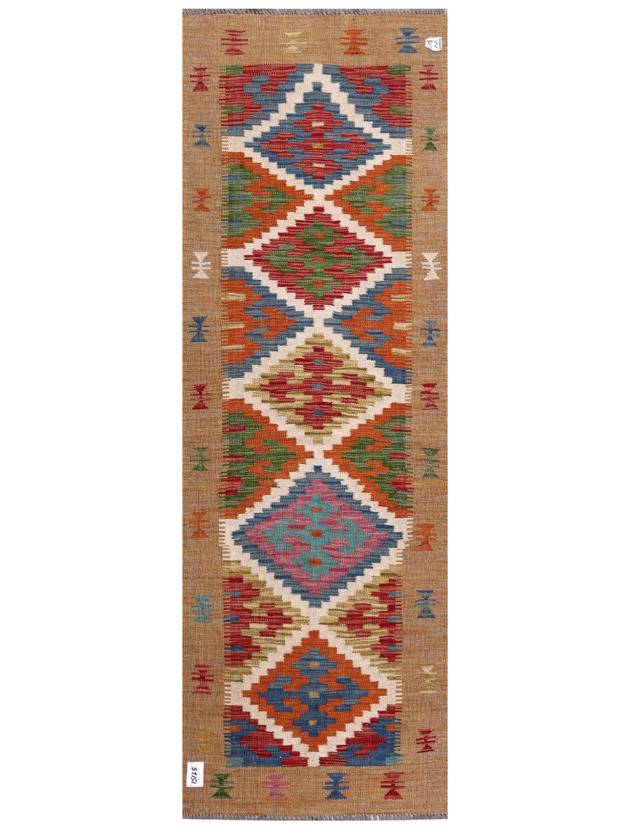 Maimana Kilim - 203 x 68 cm