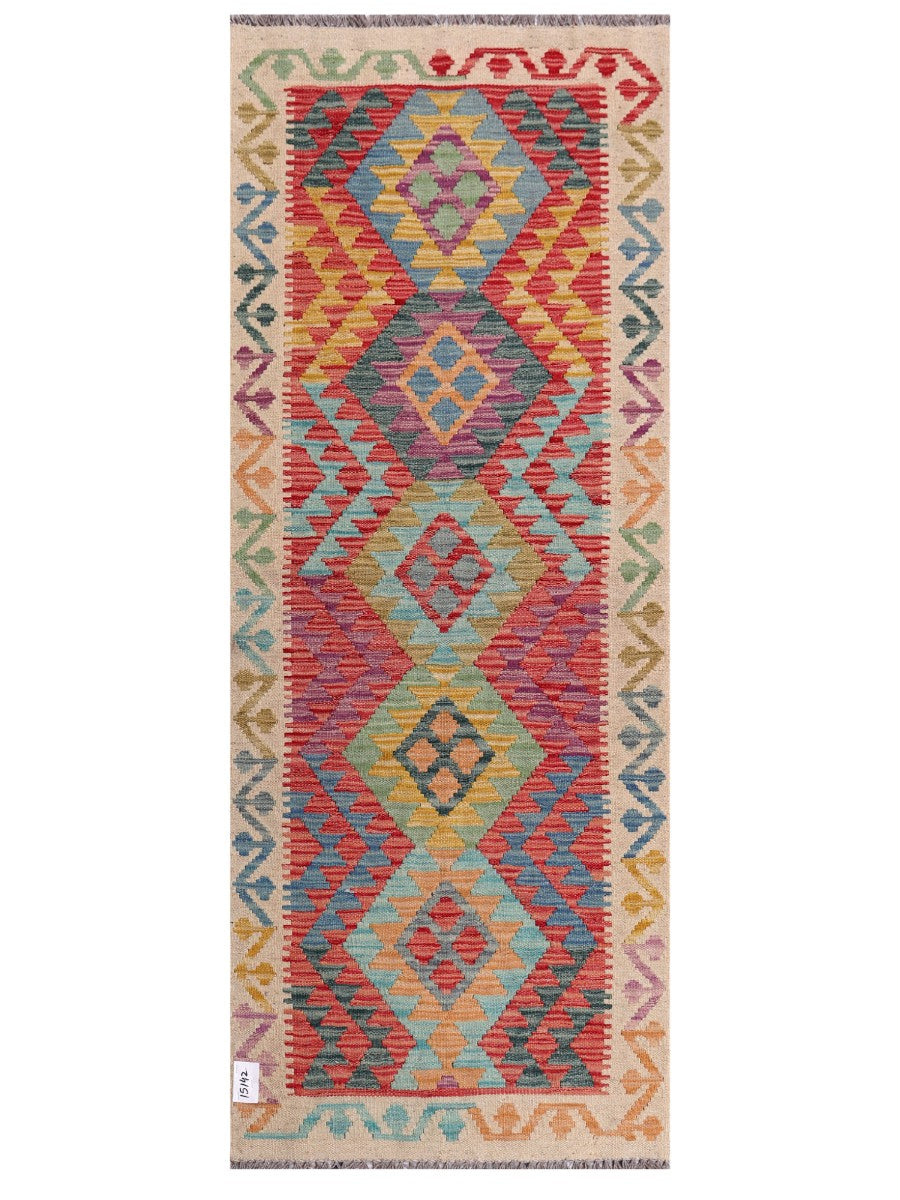 Maimana Kilim - 189 x 74 cm