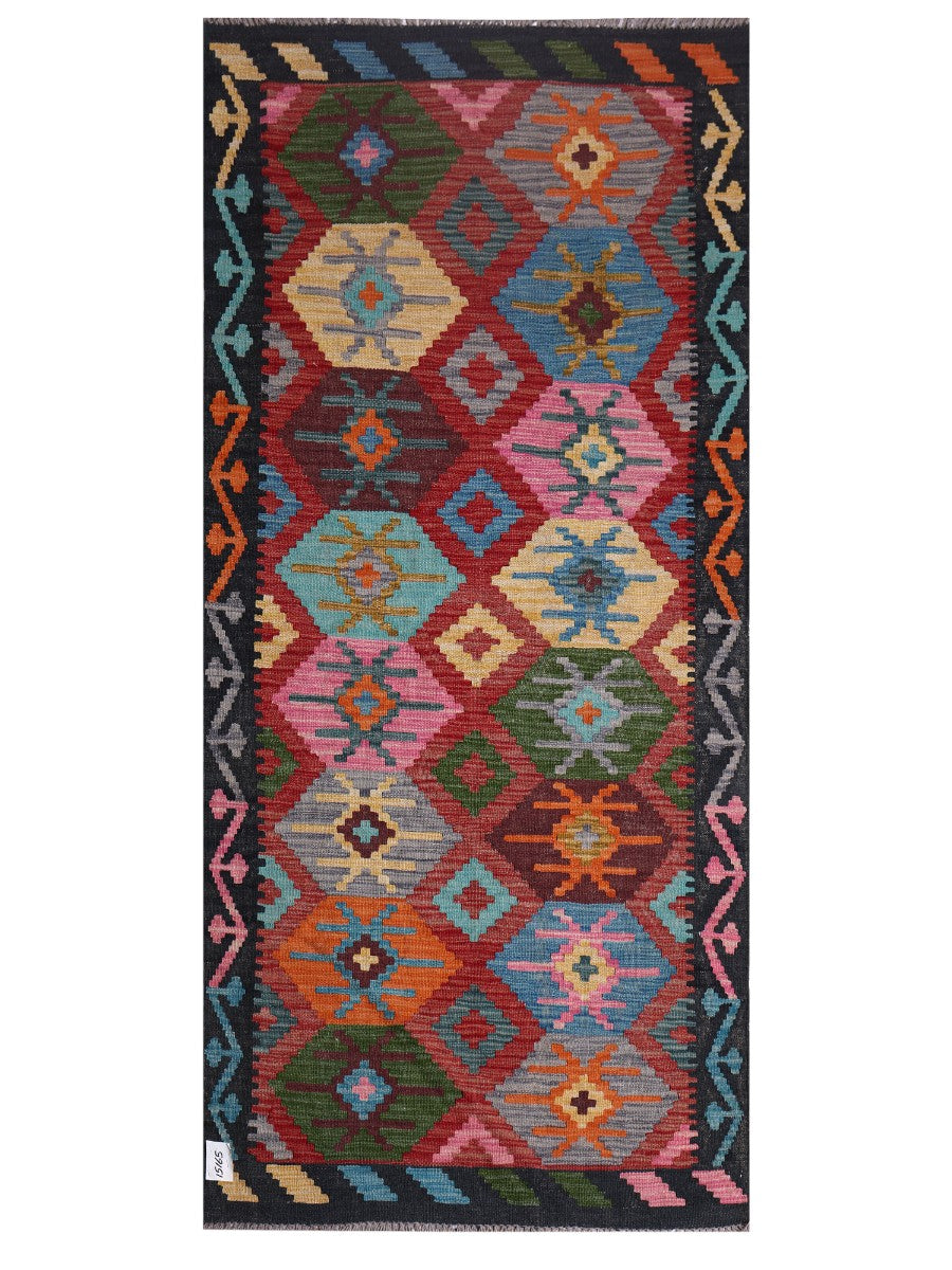 Maimana Kilim - 206 x 95 cm