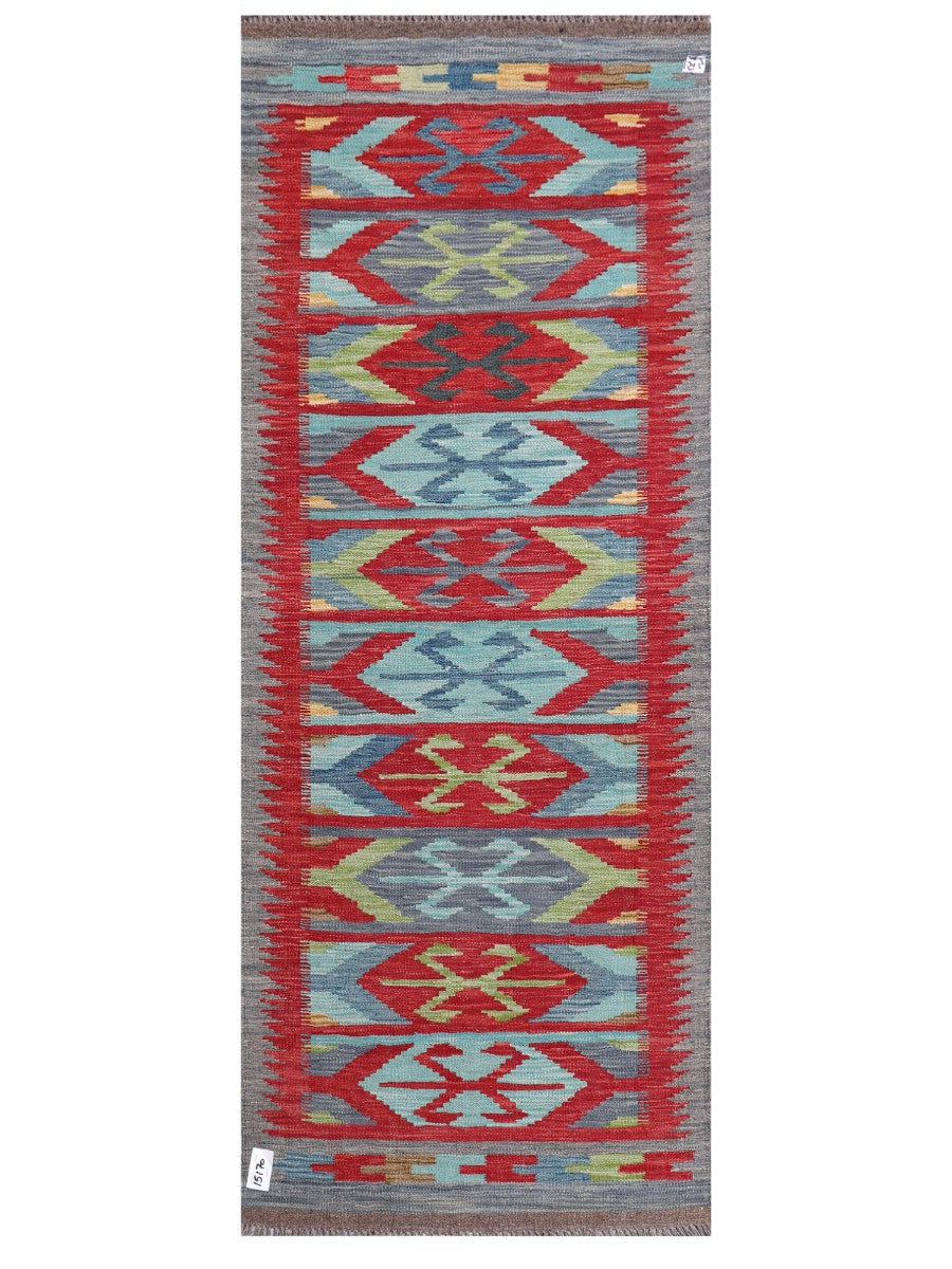 Maimana Kilim - 200 x 79 cm