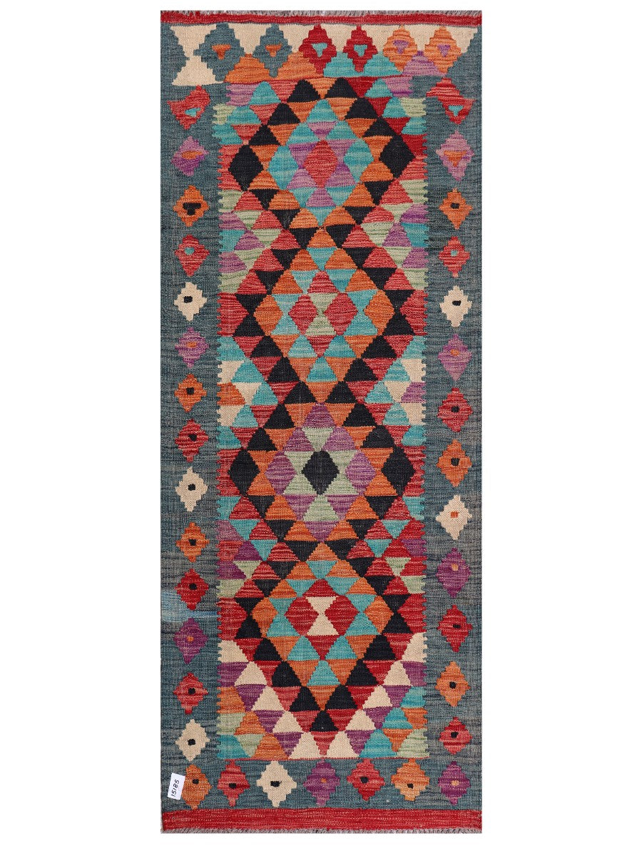 Maimana Kilim - 210 x 84 cm