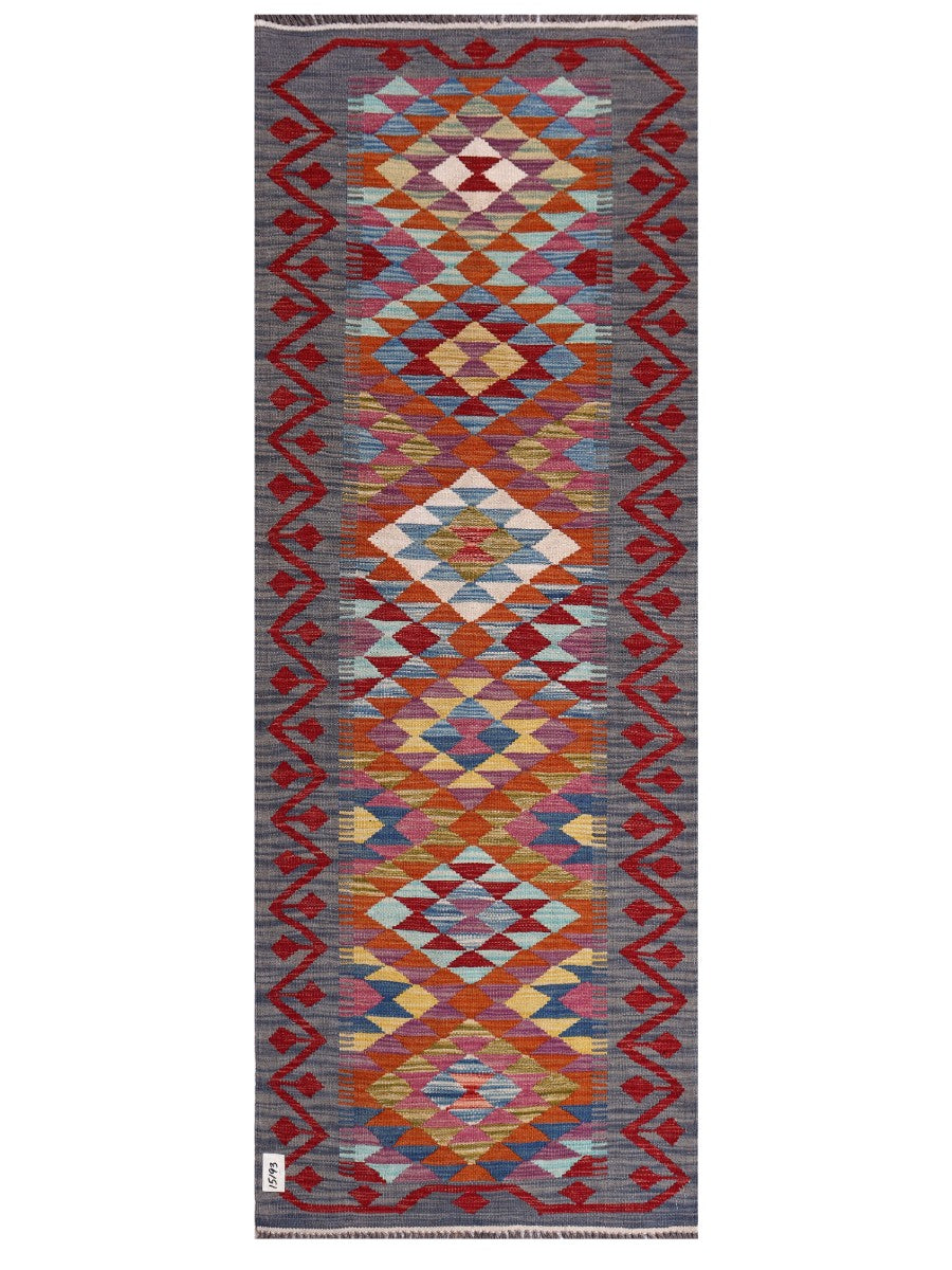 Maimana Kilim - 199 x 74 cm