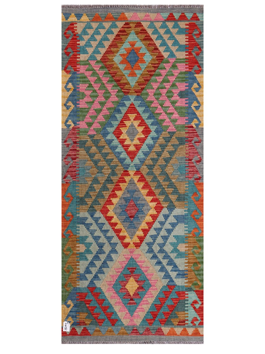 Maimana Kilim - 195 x 84 cm