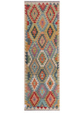 Maimana Afghanistan Kilim Runner - 249 x 83 cm