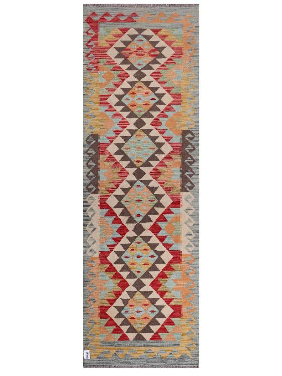 Maimana Kilim Runner - 247 x 81 cm