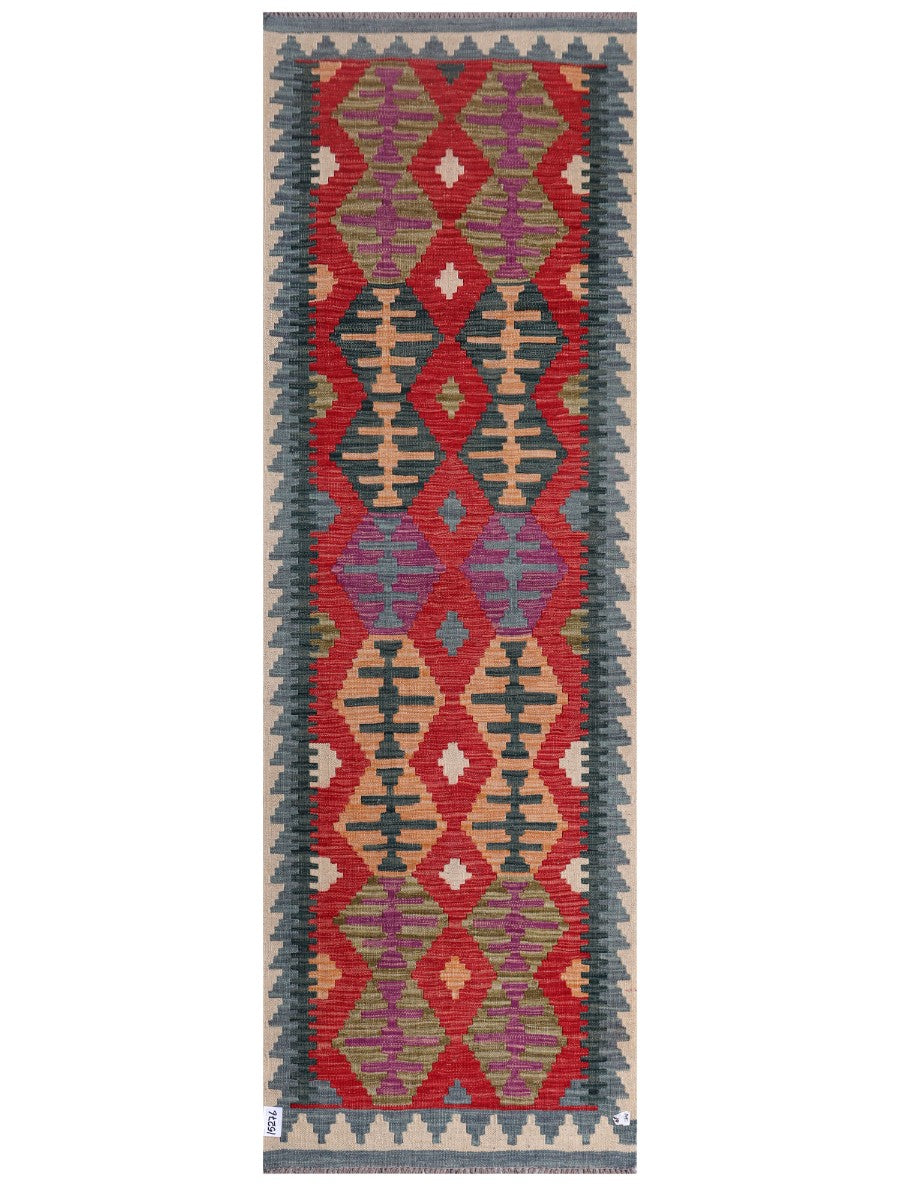Maimana Kilim Runner - 246 x 81 cm