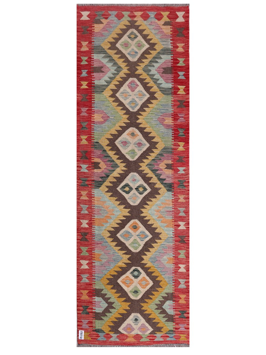 Maimana Kilim Runner - 247 x 83 cm