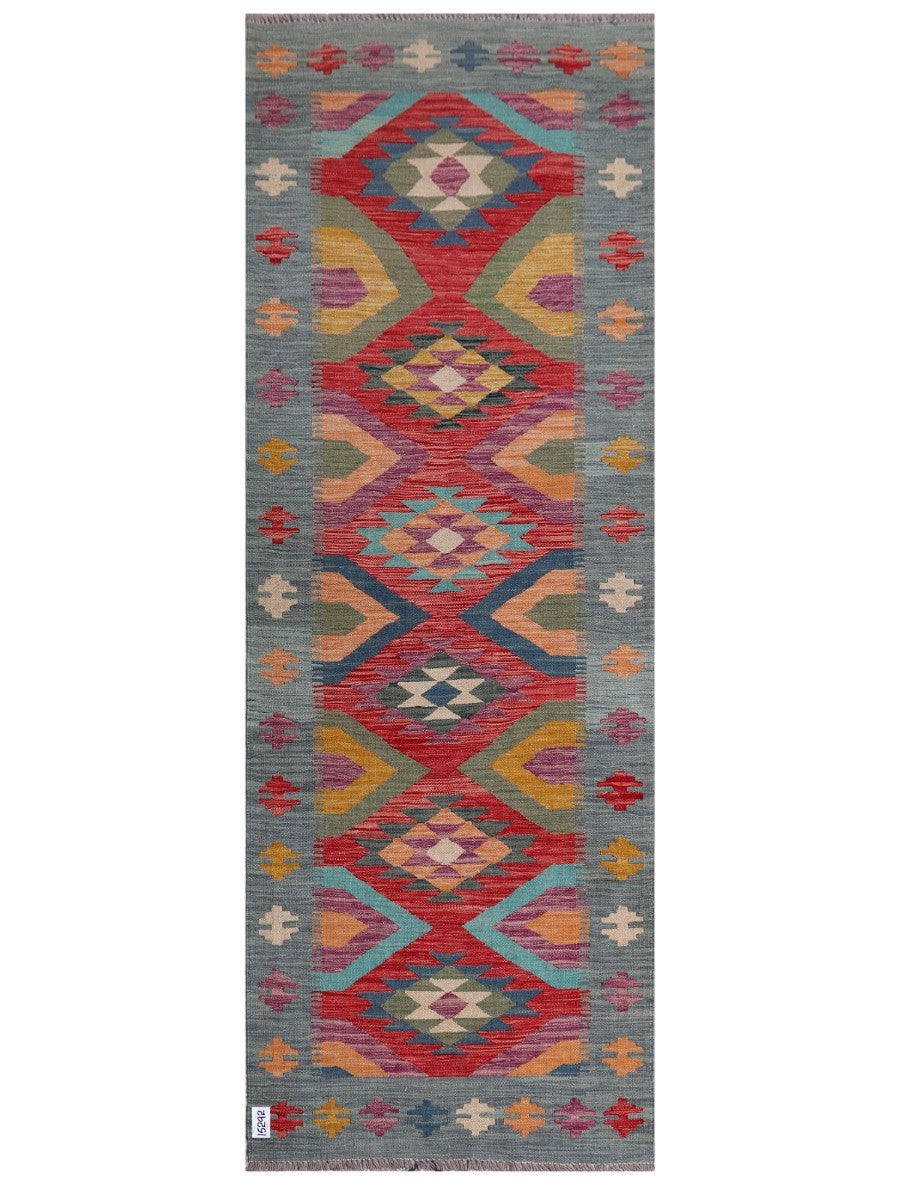 Maimana Kilim - 241 x 87 cm
