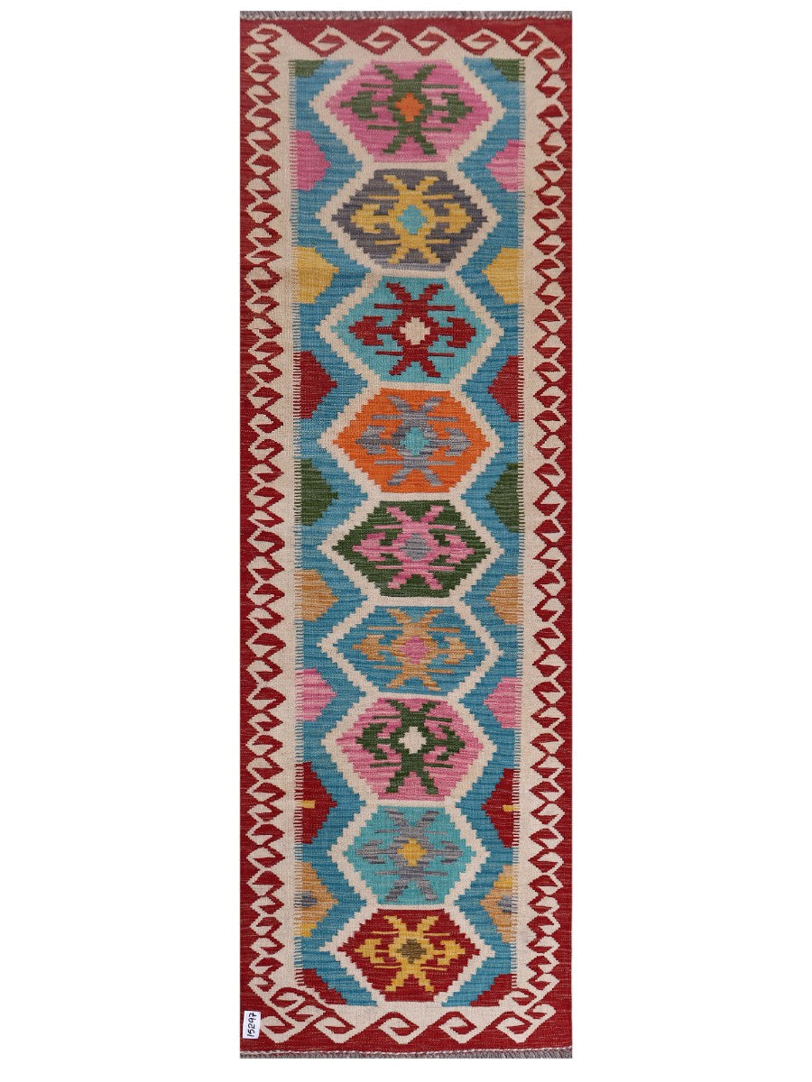 Maimana Kilim - 247 x 80 cm
