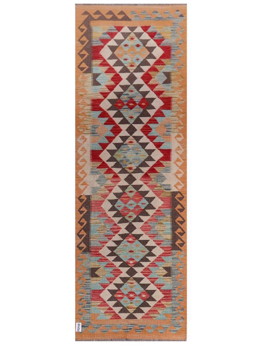 Maimana Kilim Runner - 246 x 83 cm