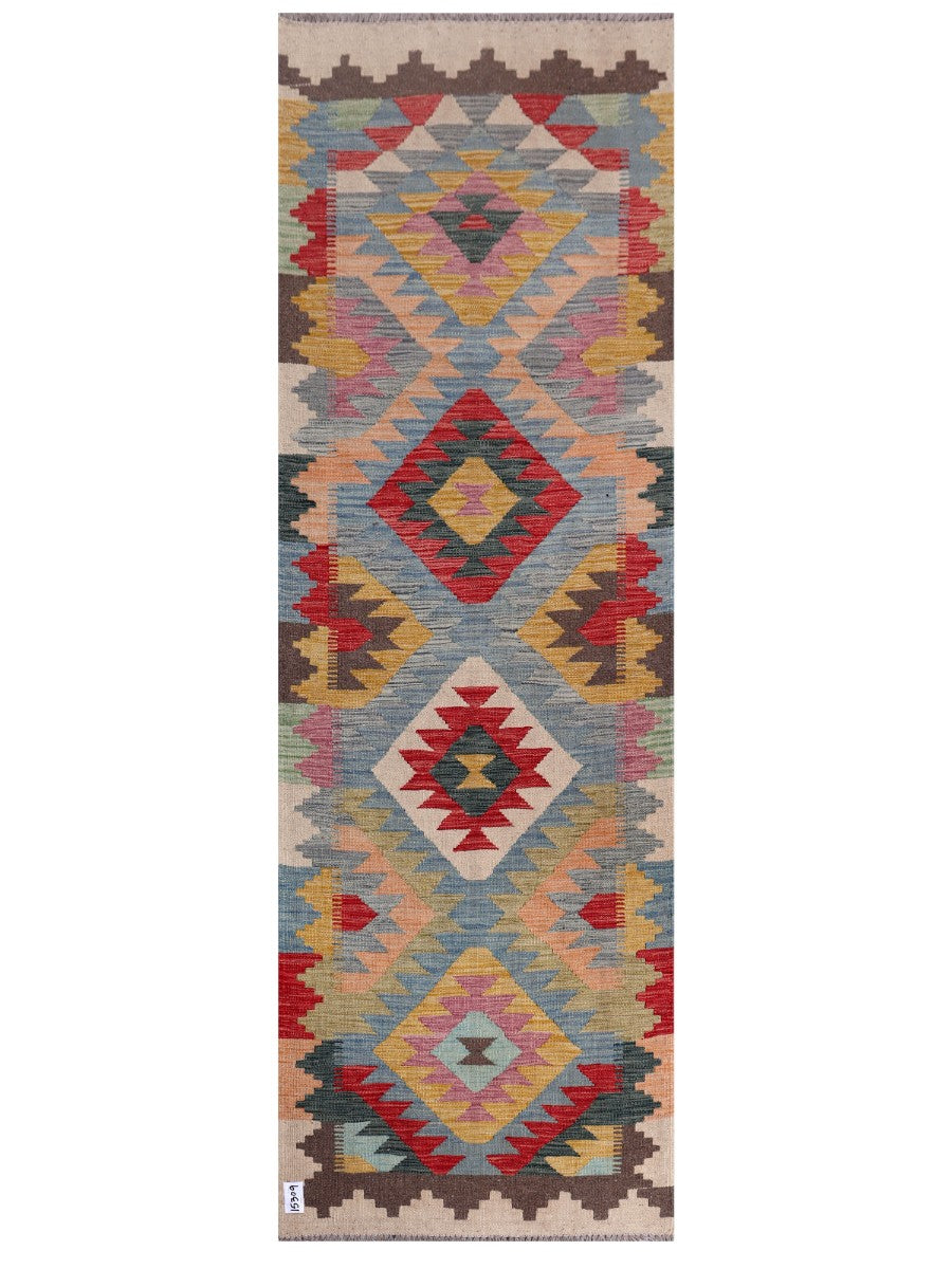 Maimana Kilim - 246 x 81 cm