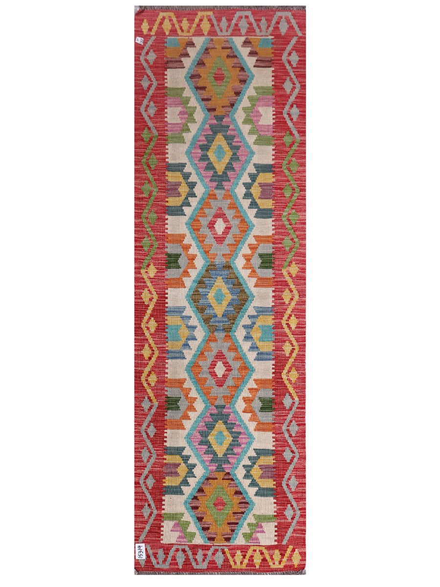 Maimana Kilim - 240 x 74 cm