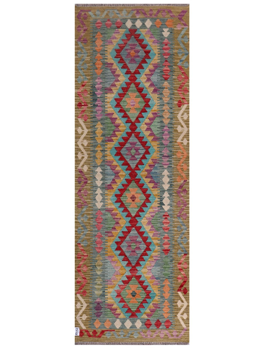 Maimana Kilim - 250 x 86 cm