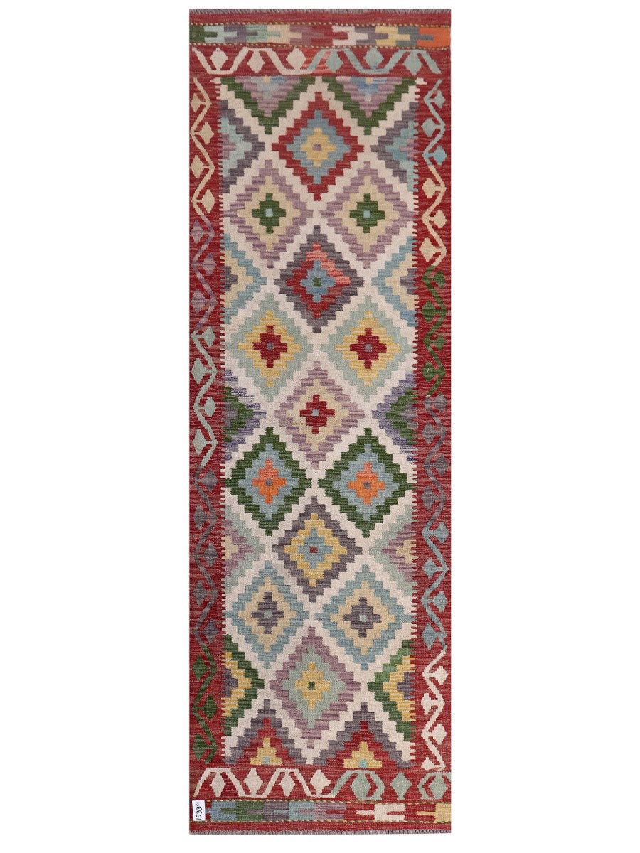 Maimana Kilim - 260 x 84 cm
