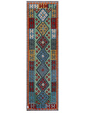 Maimana Kilim Runner - 294 x 87 cm
