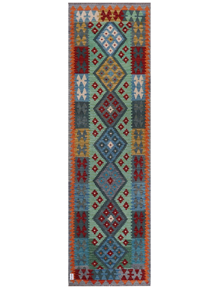 Maimana Kilim Runner - 294 x 87 cm