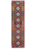 Maimana Kilim Runner - 301 x 85 cm