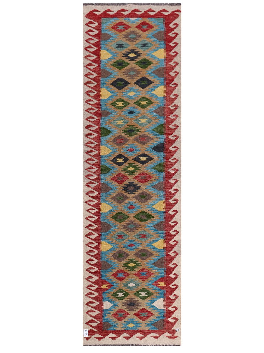 Maimana Kilim Runner - 300 x 88 cm