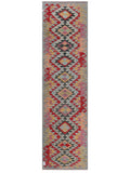 Maimana Kilim Runner - 299 x 82 cm