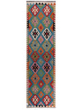 Maimana Kilim Runner - 298 x 84 cm