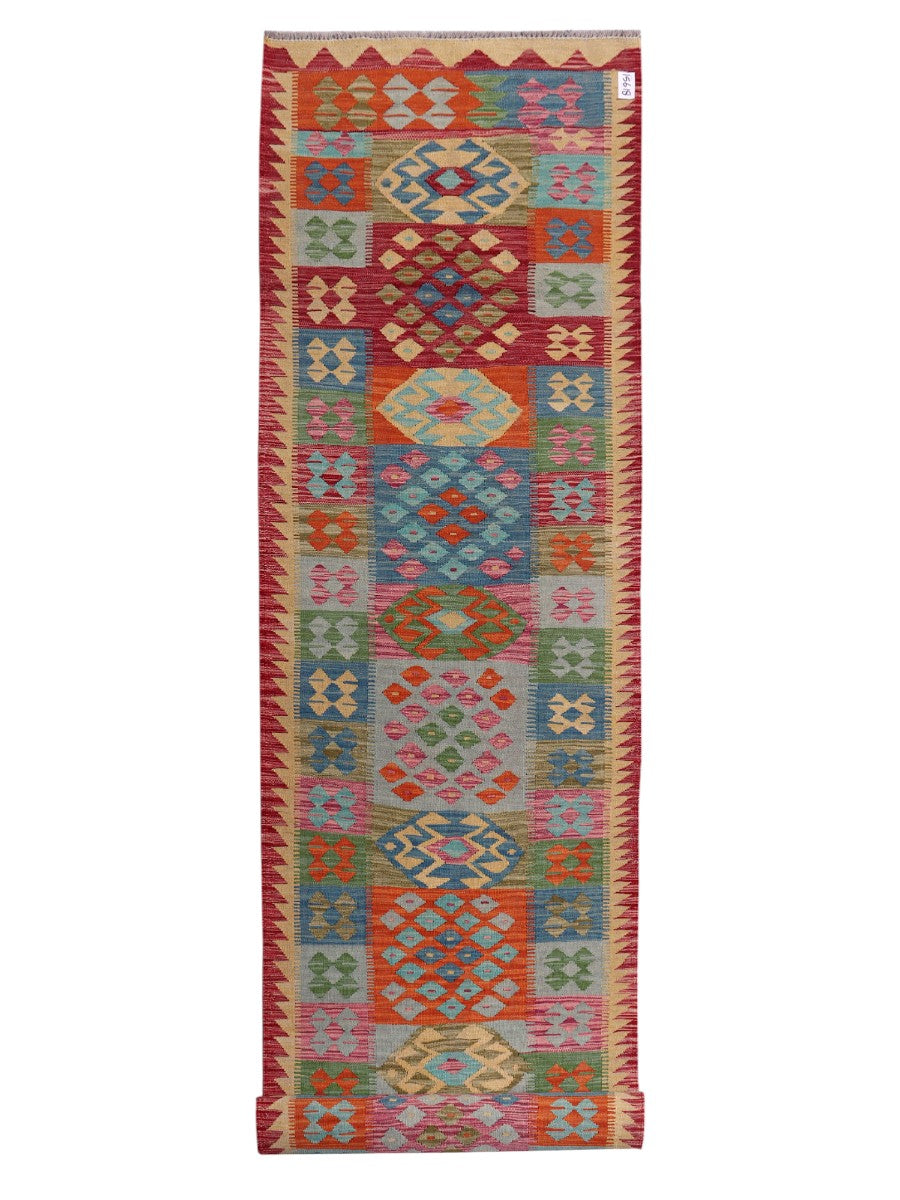 Maimana Kilim Runner - 483 x 86 cm