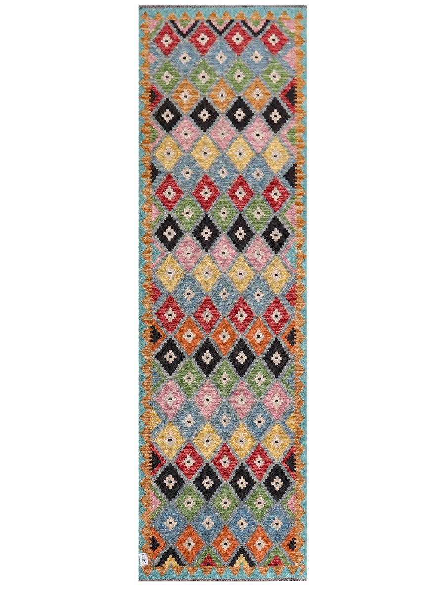Maimana Kilim - 298 x 88 cm