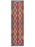 Maimana Kilim Runner - 296 x 85 cm