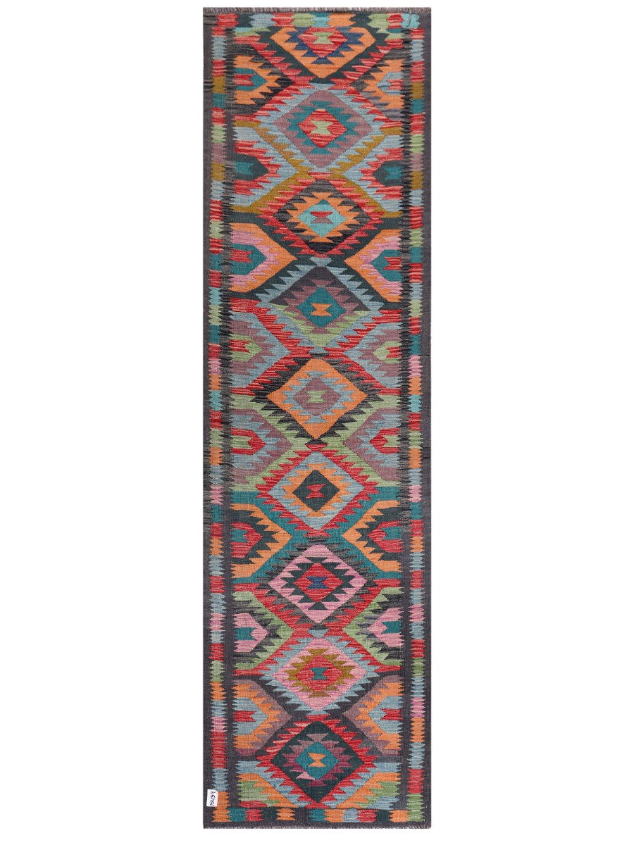 Maimana Kilim Runner - 297 x 84 cm