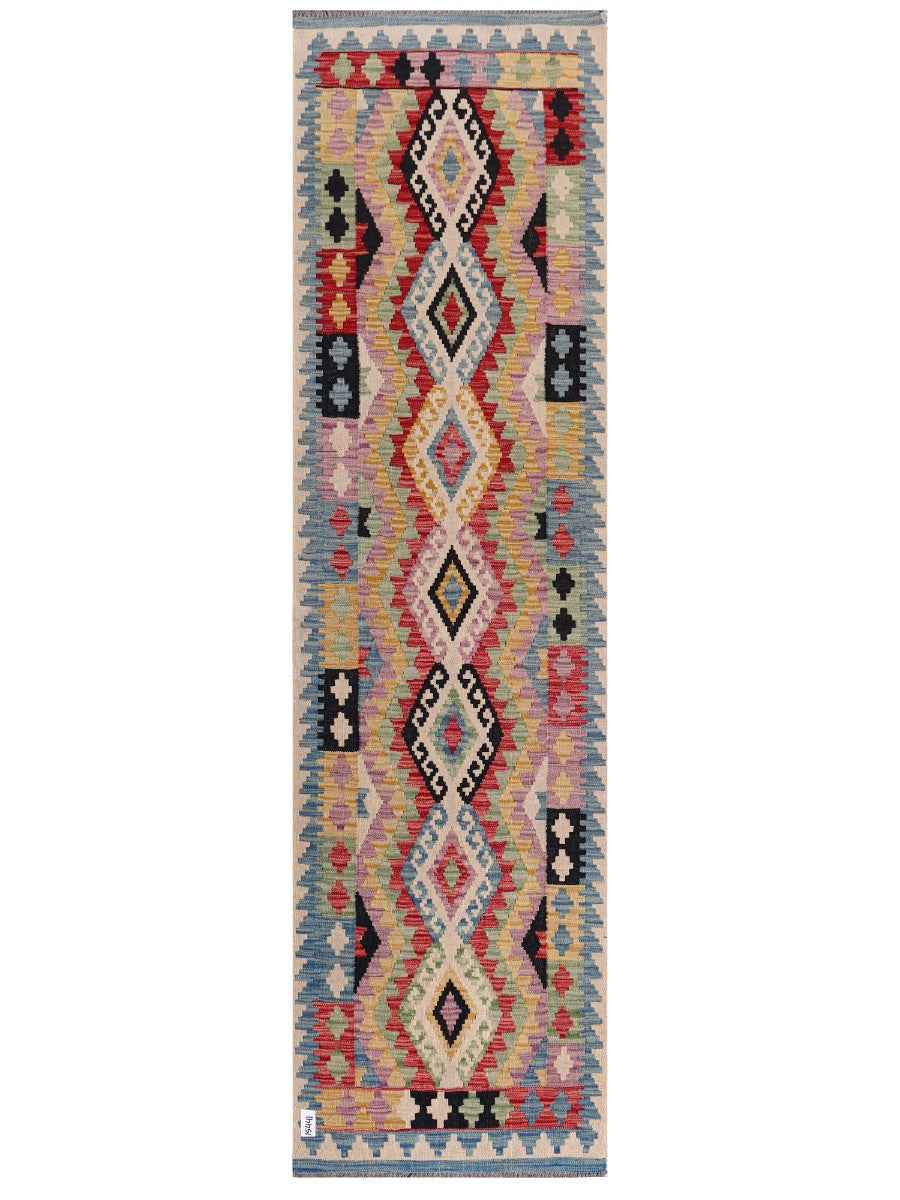 Maimana Kilim Runner - 291 x 80 cm