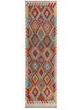 Maimana Kilim Runner - 285 x 87 cm