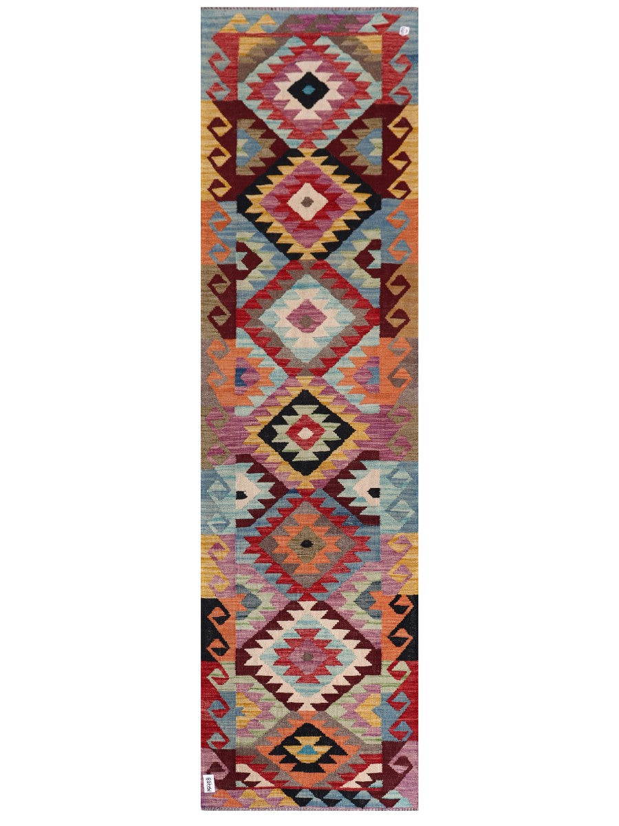 Maimana Kilim Runner - 290 x 80 cm
