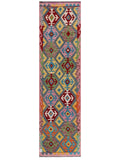 Maimana Kilim - 297 x 81 cm