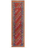 Maimana Kilim Runner - 299 x 85 cm