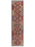 Maimana Kilim Runner - 297 x 81 cm