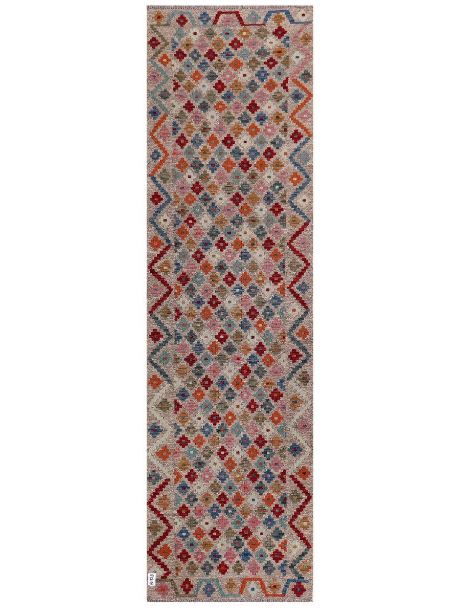 Maimana Kilim Runner - 295 x 84 cm