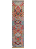 Maimana Kilim Runner - 299 x 79 cm