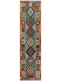 Maimana Kilim Runner - 301 x 82 cm