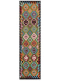 Maimana Kilim Runner - 301 x 83 cm