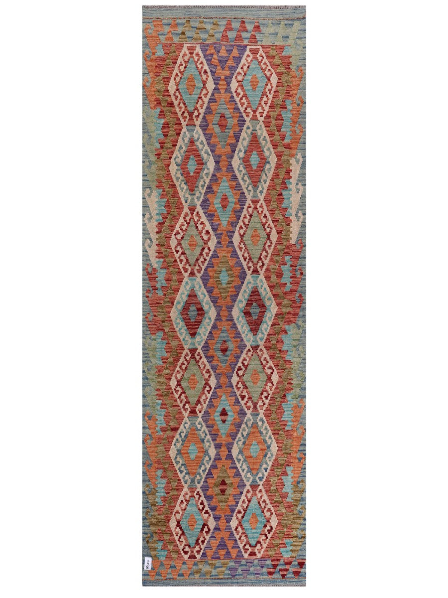 Maimana Kilim Runner - 292 x 84 cm