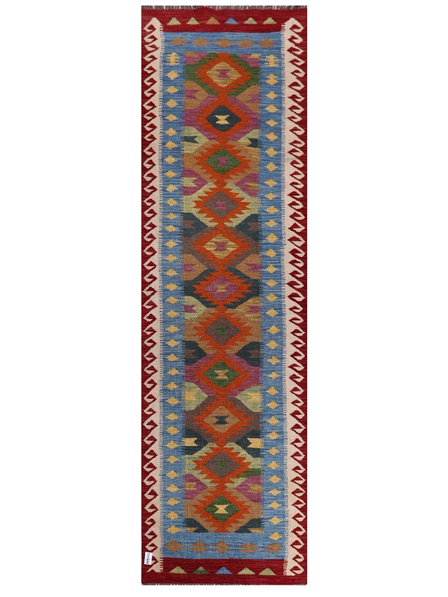 Maimana Kilim Runner - 313 x 91 cm