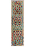 Maimana Kilim Runner - 303 x 84 cm