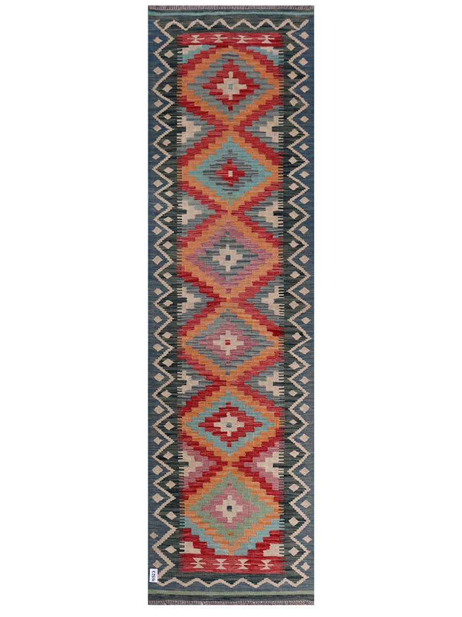 Maimana Kilim Runner - 290 x 82 cm
