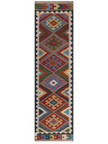 Maimana Kilim Runner - 292 x 82 cm