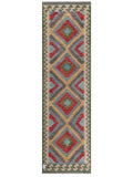 Maimana Kilim Runner - 294 x 85 cm