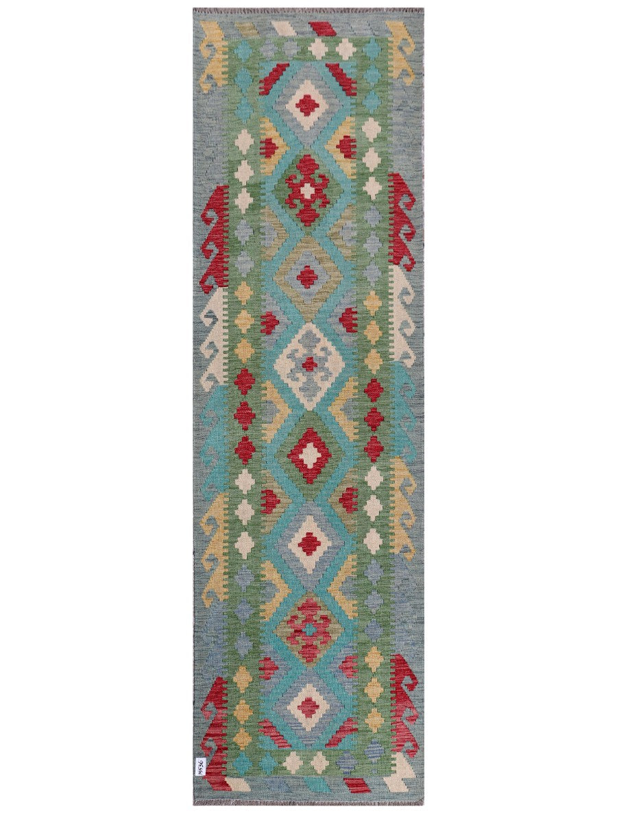 Maimana Kilim - 295 x 87 cm